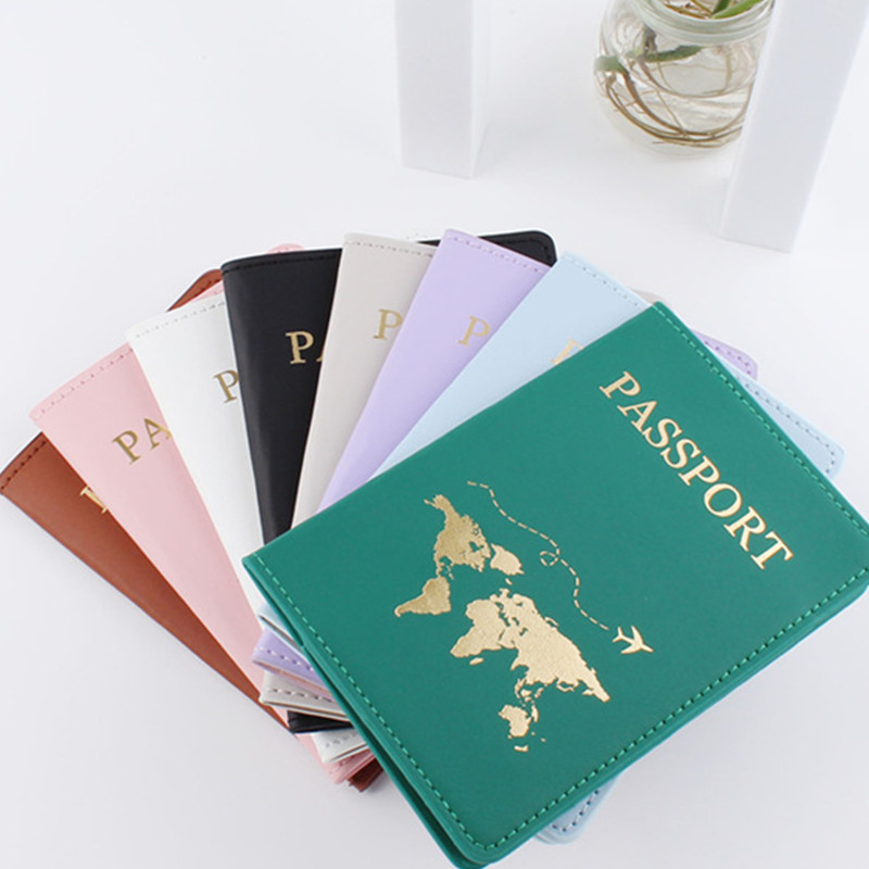 Women'S Fashion Guide - 1PCS PU lederen kaart paspoort beschermhoes