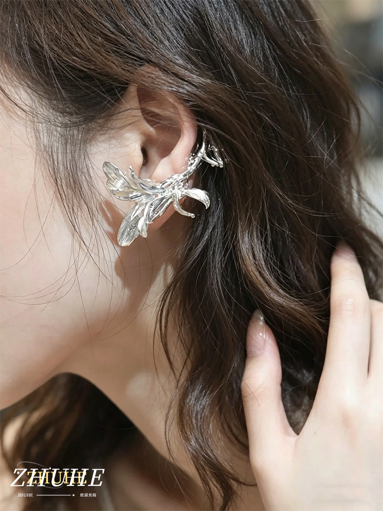Women'S Fashion Edgy - Edgy Copper Spider Web Ear Cuff,