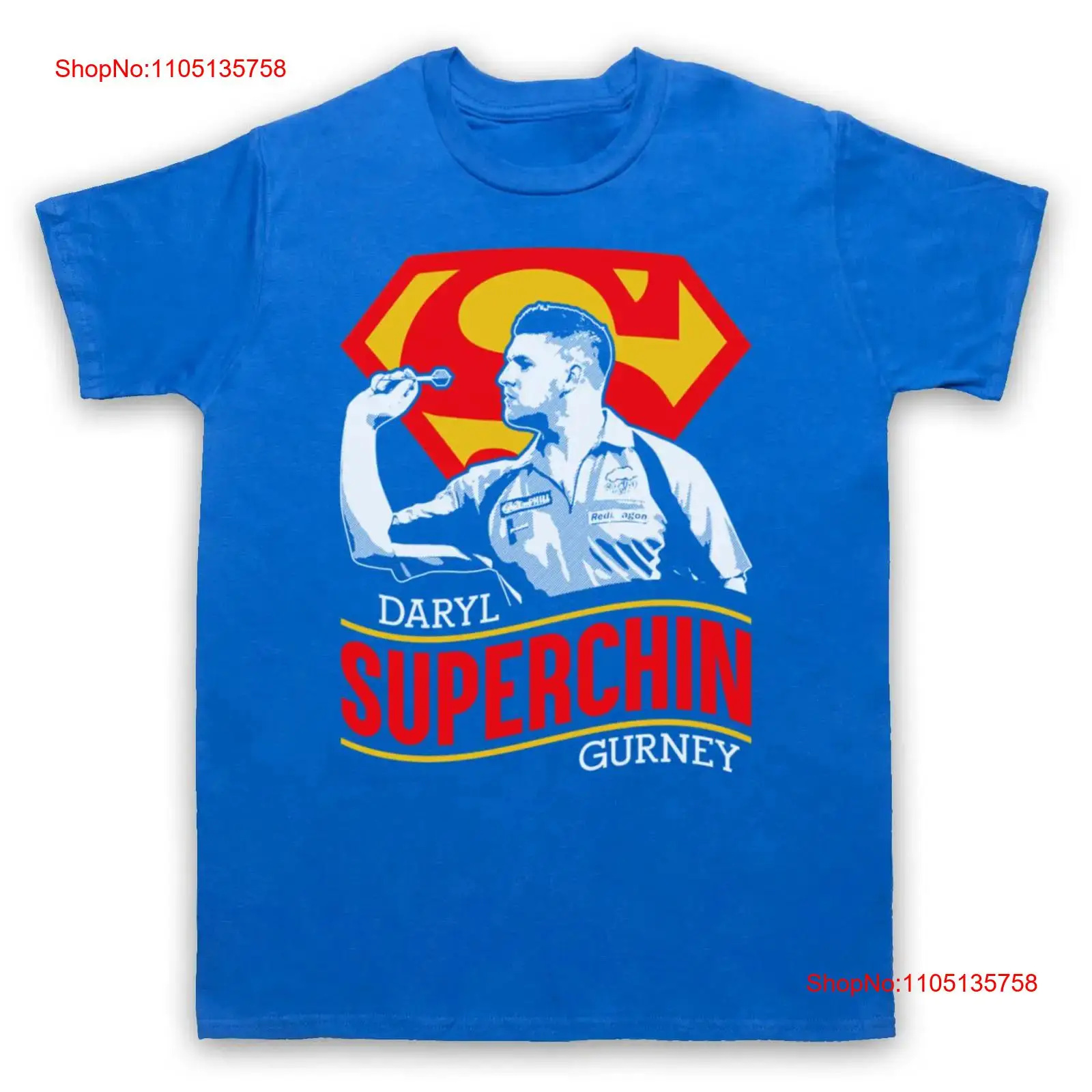 Women'S Fashion Graphic Tees - DARYL GURNEY SUPERCHIN DARTS EERBETOON IRISH