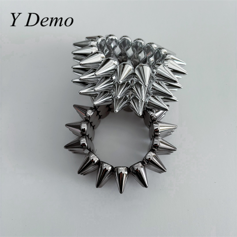 Women'S Y3K Fashion - Y Demo Y3K futuristische punk armband