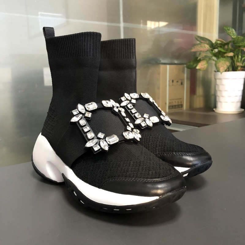 Women'S Fashion Socks - Modeontwerper Damesschoenen Luxe strass chunky sneakers