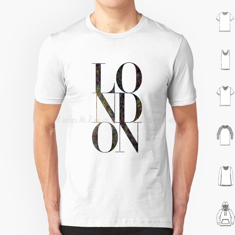 Women'S Fashion Graphic Tees - Haute Leopard London Mode Grafisch Kunstwerk