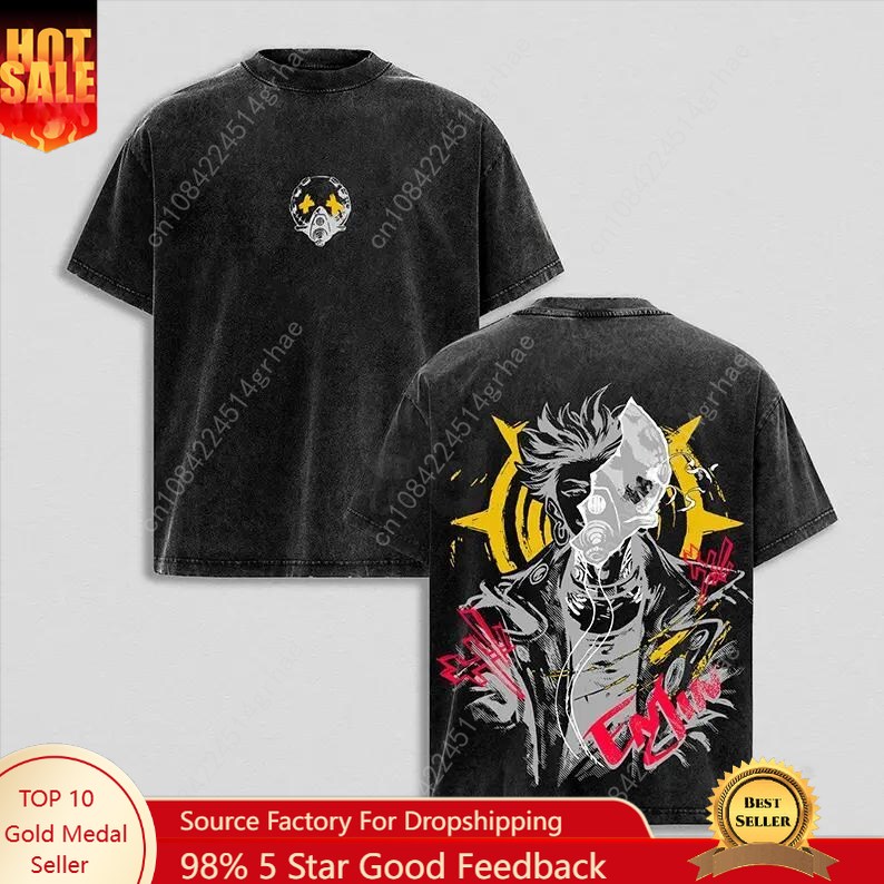 Women'S Fashion Graphic Tees - Gachiakuta Vintage Anime Gewassen Shirt Anime