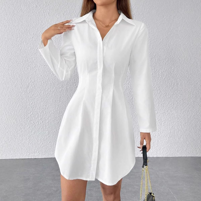 Longline Cardigan Knit - Dames Jurk met Lange Mouwen, Herfst