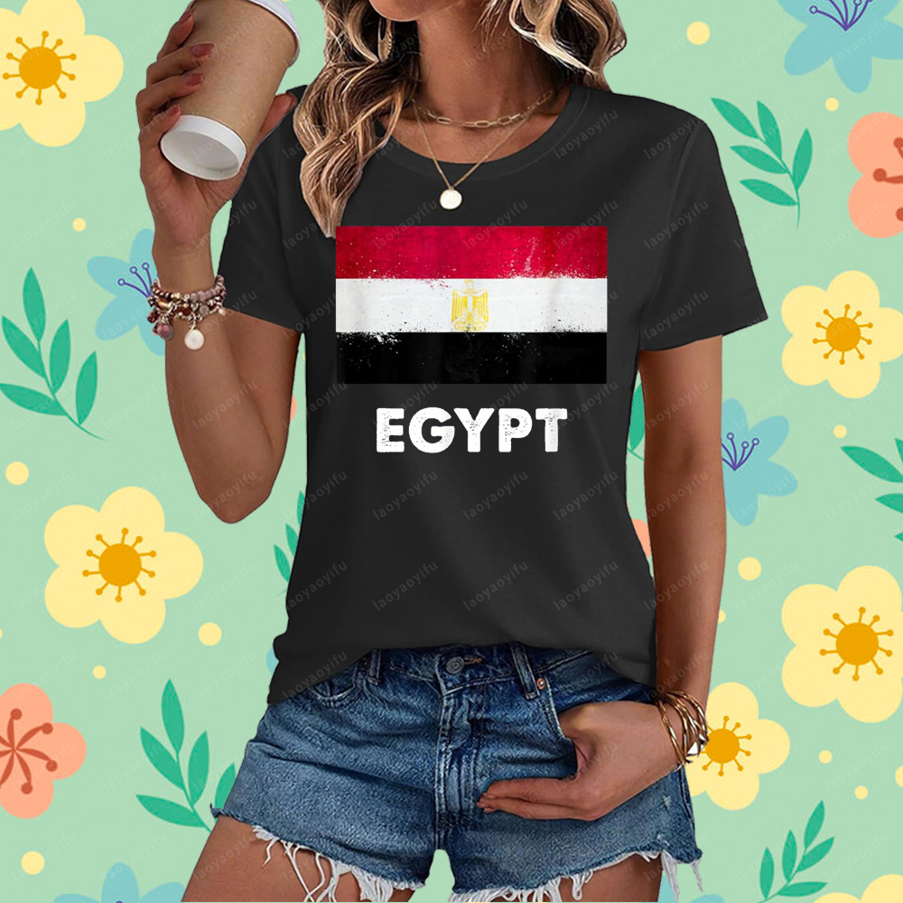 Egyptisch vlagshirt |   Egypti - Women'S Fashion Graphic Tees recensie en prijs