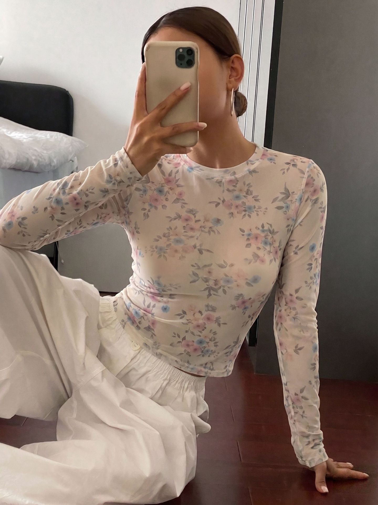 Dames 2026 Nieuwe Herfst Bloem - Women'S Fashion Tops recensie en prijs