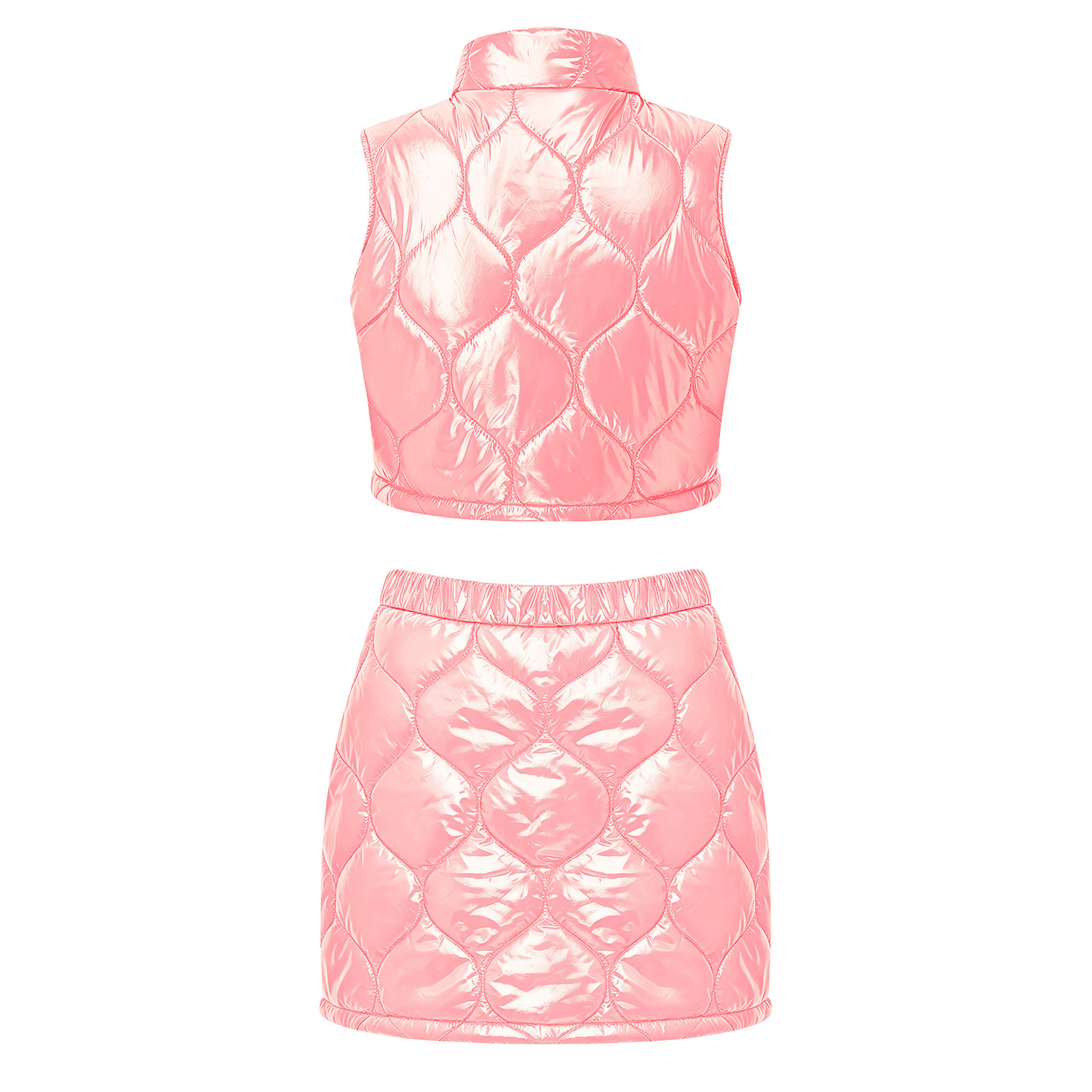 Gewatteerde warme outfit voor  - Puffer Vest Fashion Women recensie en prijs