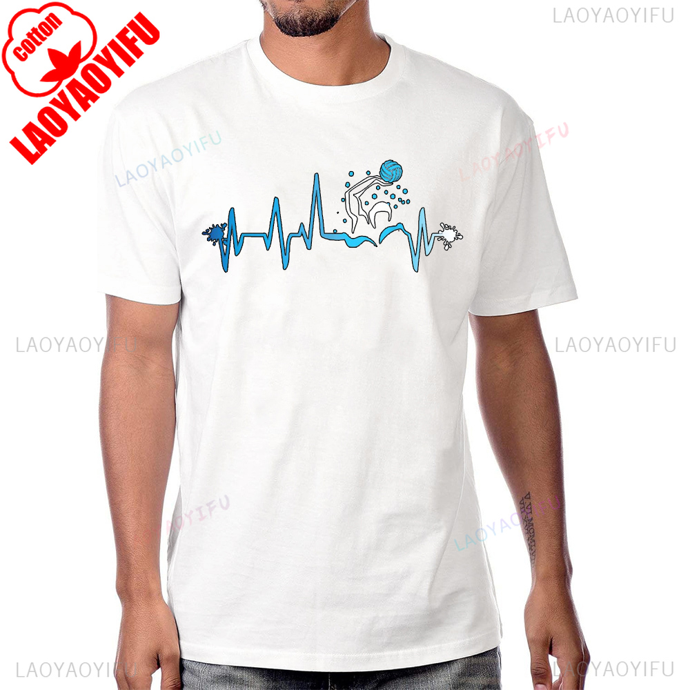 Waterpolo Speler Hartslag Graf - Women'S Fashion Graphic Tees recensie en prijs