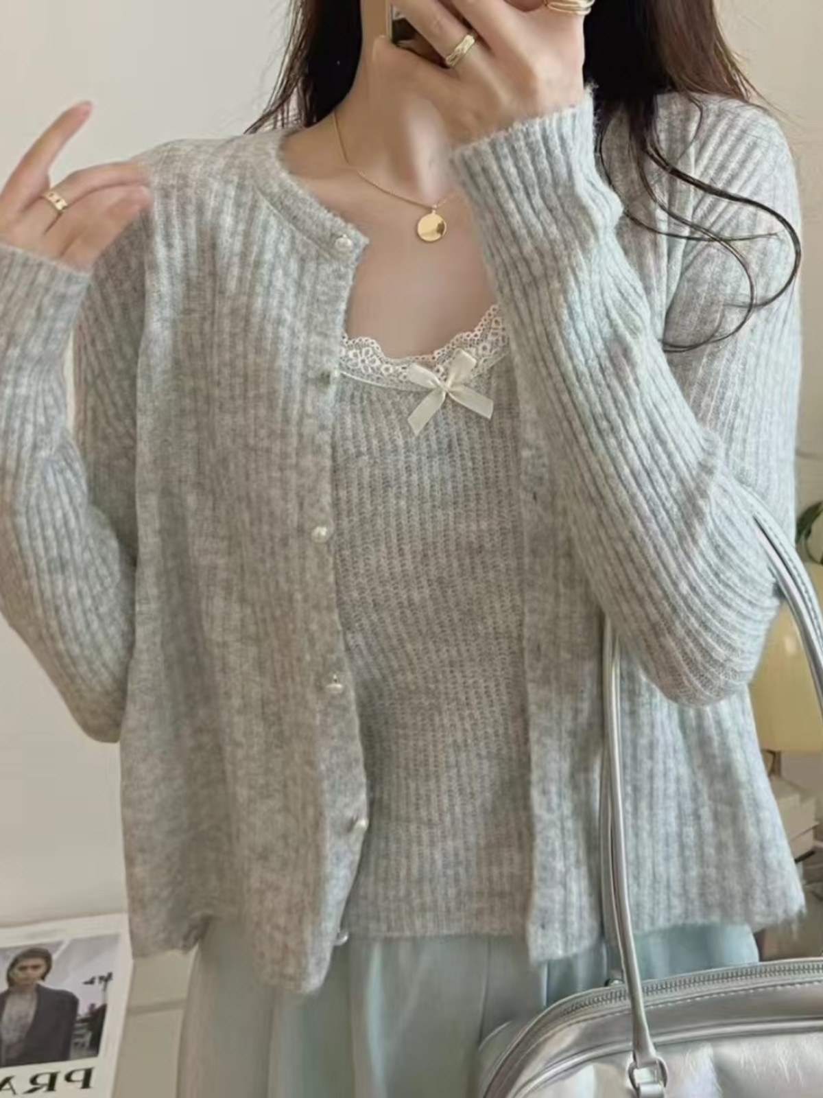 Zoete Knoop Gebreide Cardigan  - Longline Cardigan Knit recensie en prijs