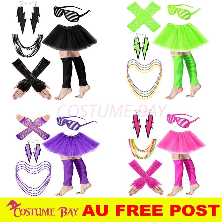 PESENAR Dames Neon 80s Tutu Ro - Women'S Fashion From The 80S recensie en prijs