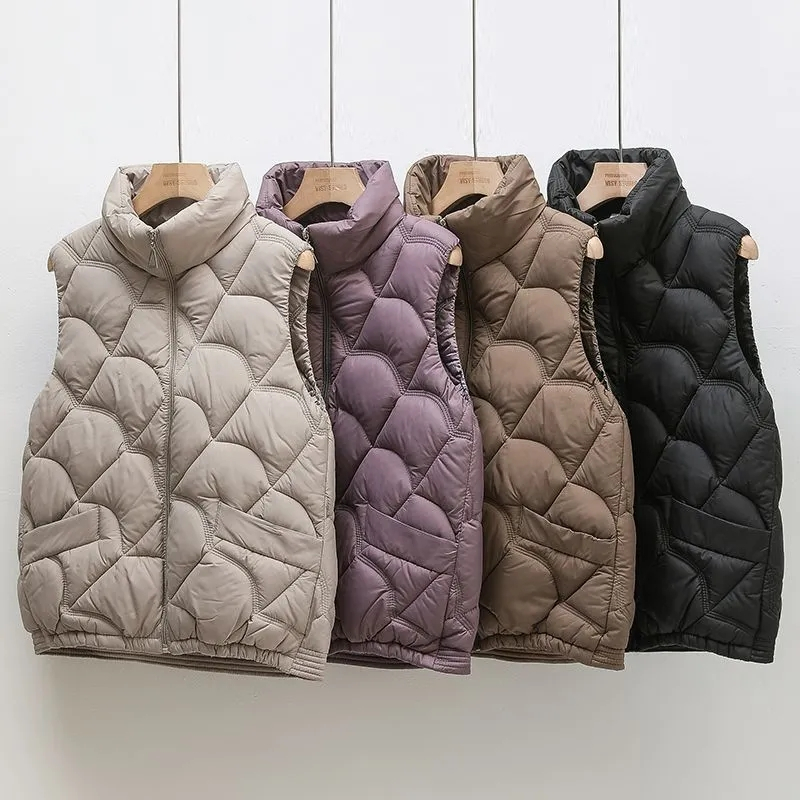 2025 Nieuwe Bladerdeeg Vest Vr - Puffer Vest Fashion Women recensie en prijs