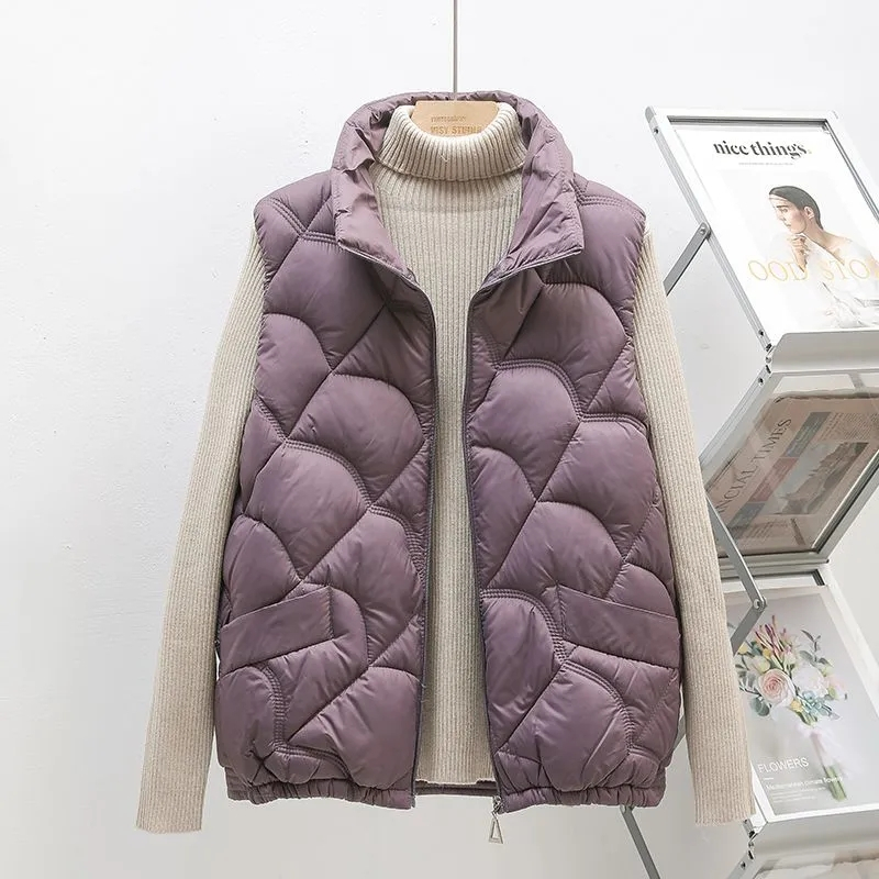 2025 Nieuwe Bladerdeeg Vest Vr - Puffer Vest Fashion Women recensie en prijs