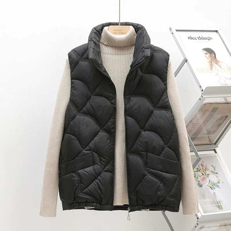 2025 Nieuwe Bladerdeeg Vest Vr - Puffer Vest Fashion Women recensie en prijs
