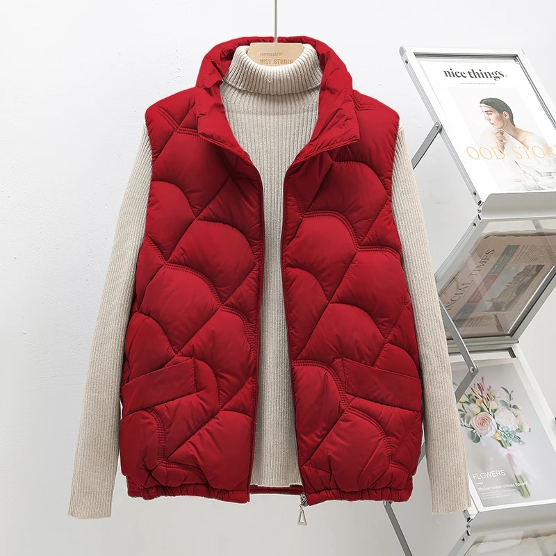 2025 Nieuwe Bladerdeeg Vest Vr - Puffer Vest Fashion Women recensie en prijs