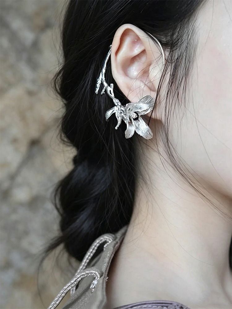 Edgy Copper Spider Web Ear Cuf - Women'S Fashion Edgy recensie en prijs
