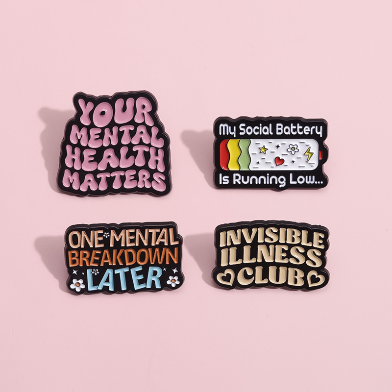 Cartoon Brief Metalen Broche R - Women Fashion History recensie en prijs