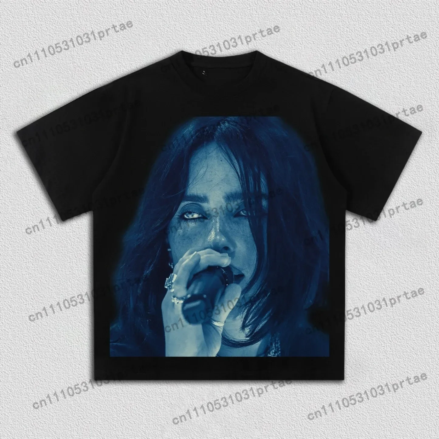Billie Eilish Poster Grafische - Women'S Fashion Graphic Tees recensie en prijs