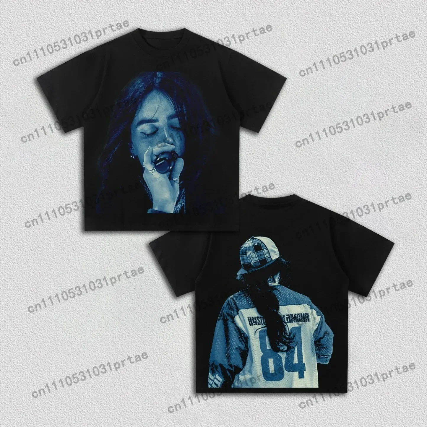 Billie Eilish Poster Grafische - Women'S Fashion Graphic Tees recensie en prijs