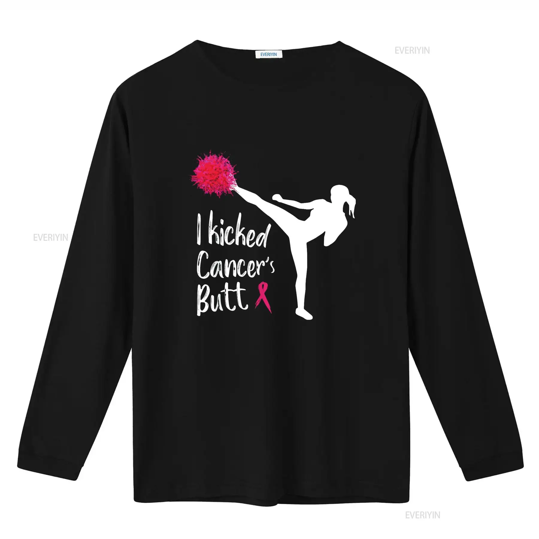Ik schopte kanker kont grappig - Women'S Fashion Graphic Tees recensie en prijs