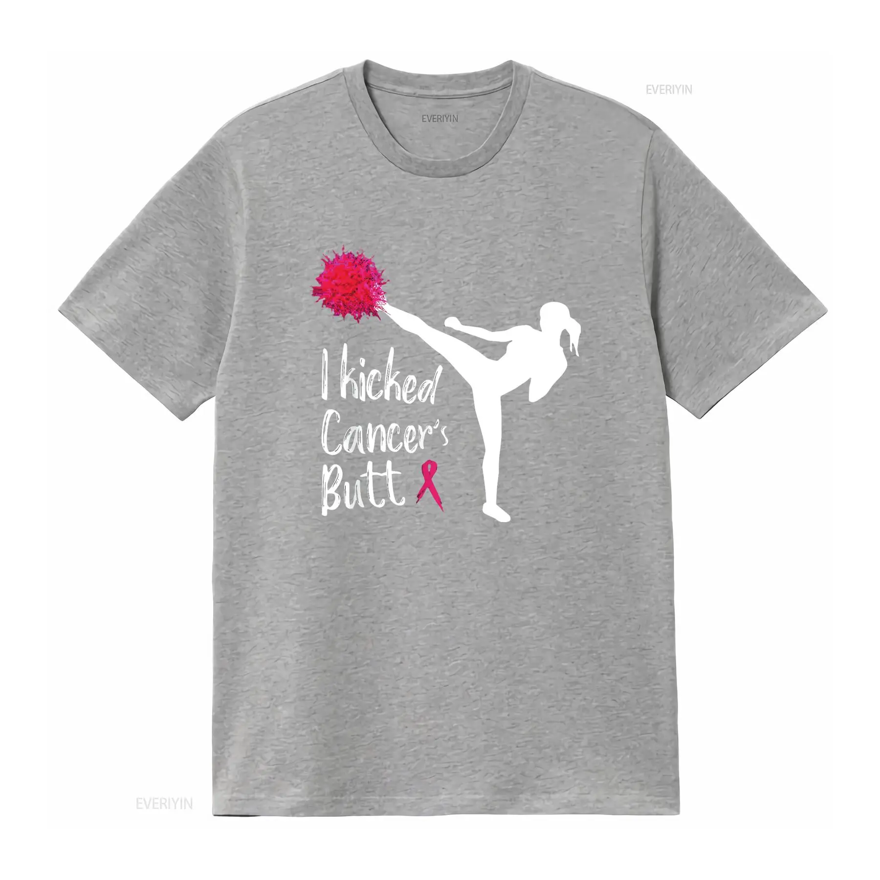 Ik schopte kanker kont grappig - Women'S Fashion Graphic Tees recensie en prijs