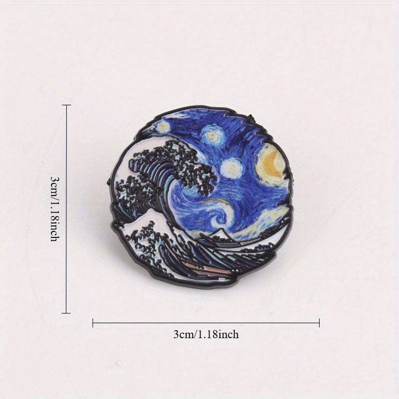 Wave & Vortex Fusion Pin - Hok - Women Fashion History recensie en prijs