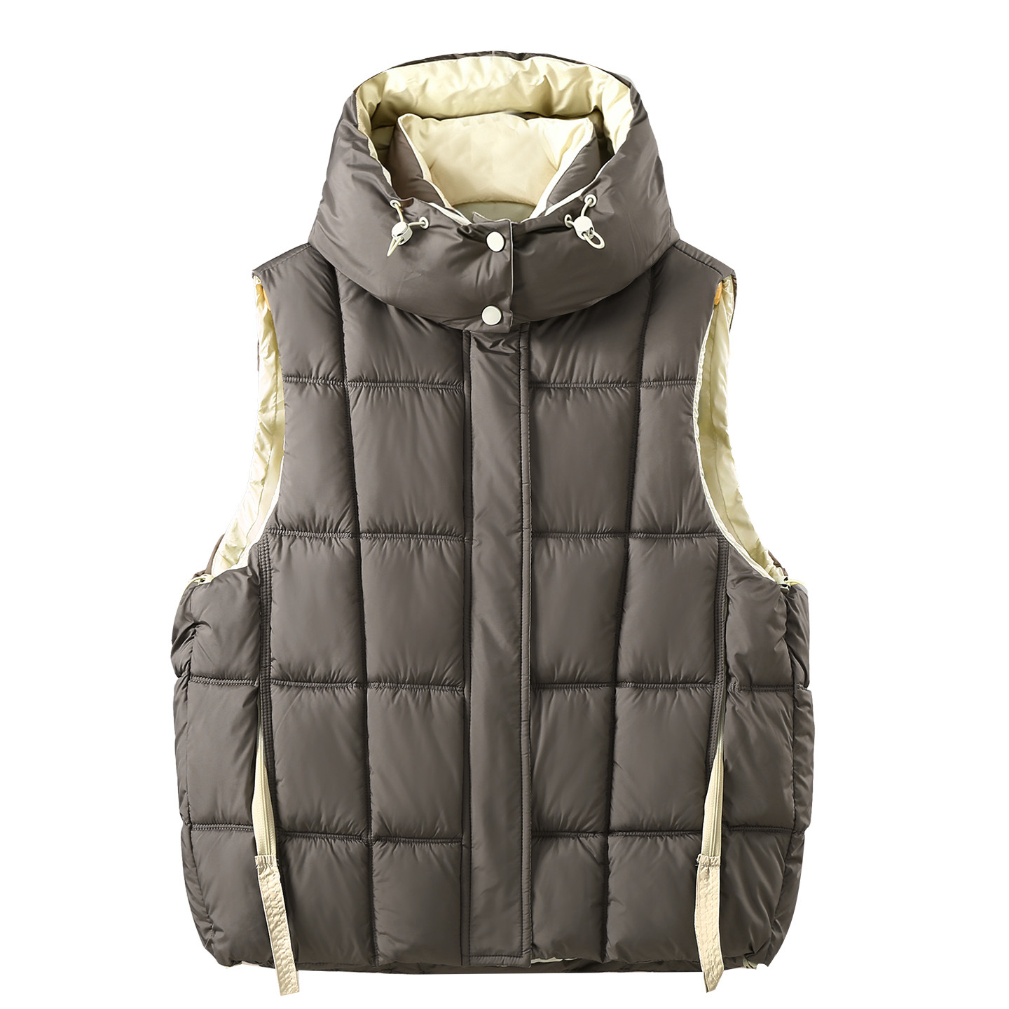 Koreaanse dames korte dons kat - Puffer Vest Fashion Women recensie en prijs