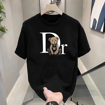 Luxe merk schattige beer print - Women'S Fashion Graphic Tees recensie en prijs