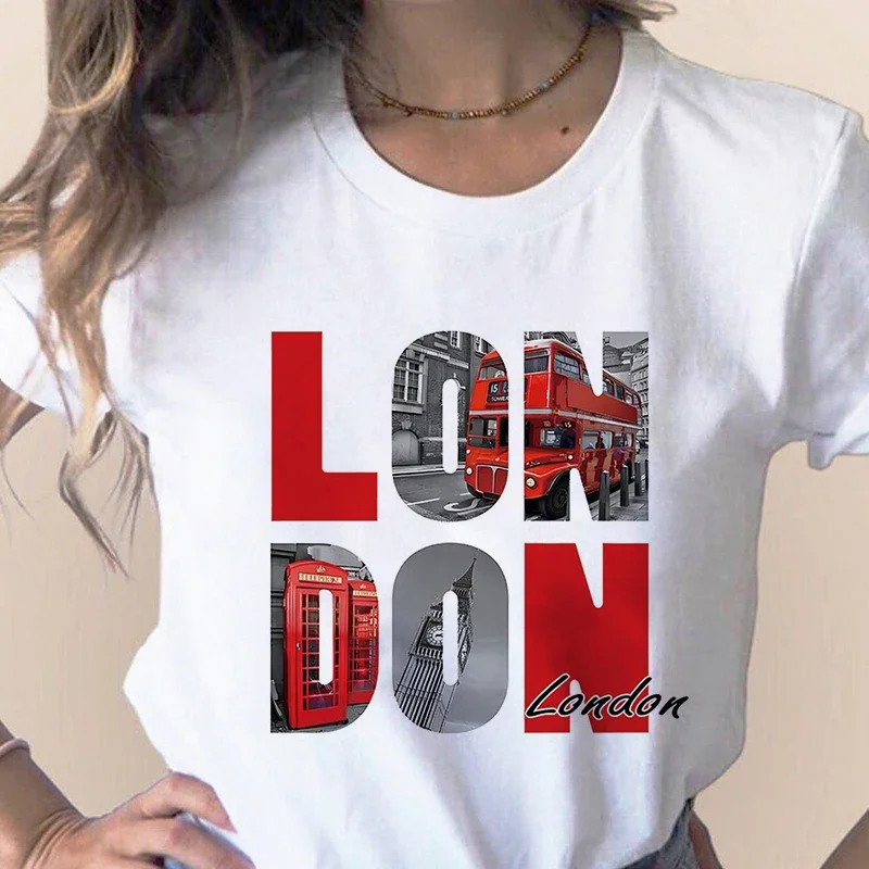 Mode City Print T-Shirt Paris  - Women'S Fashion York recensie en prijs