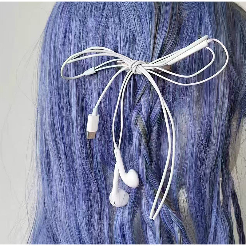Hoofdtelefoonkabel Haarspeld K - Women'S Y3K Fashion recensie en prijs