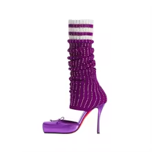 Butterfly-Kont vierkante teen  - Women'S Fashion Socks recensie en prijs